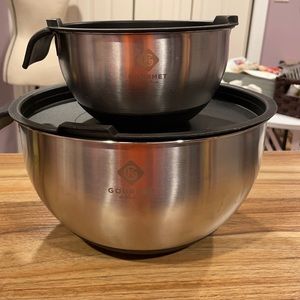 Stainless Steel Mixing and storage bowls